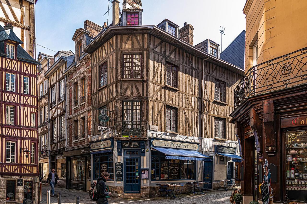 Studio Au Coeur De Rouen, 4 Personnes, Calme & Elegant Екстер'єр фото